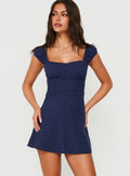 Seyani Mini Dress Navy