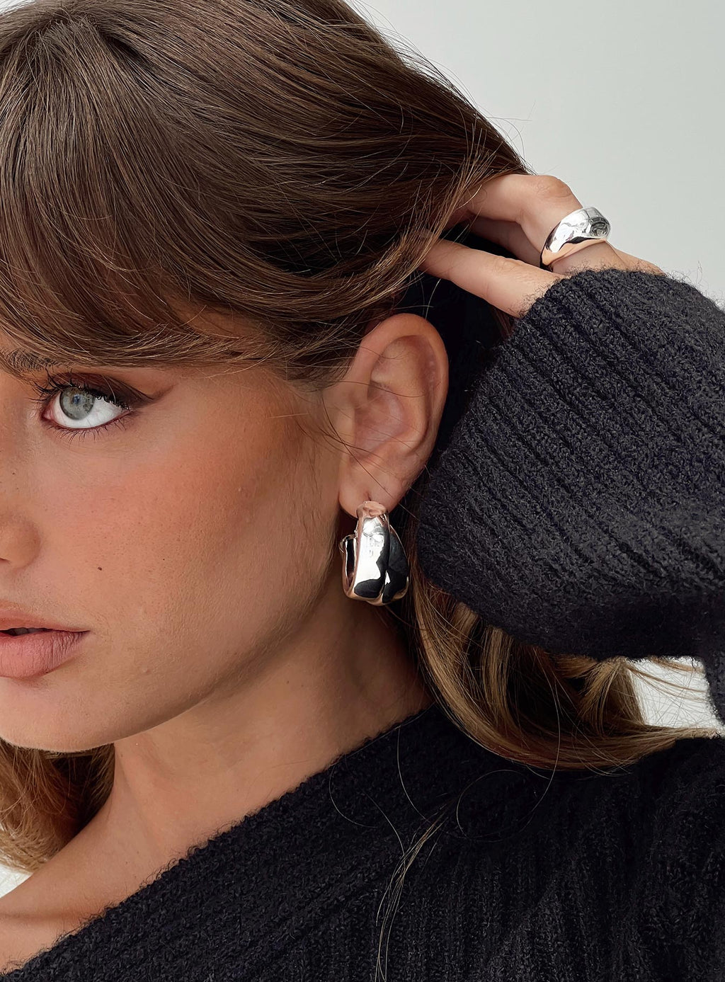 Zaveri Earrings Silver