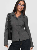 Holley Tweedle Jacket Grey