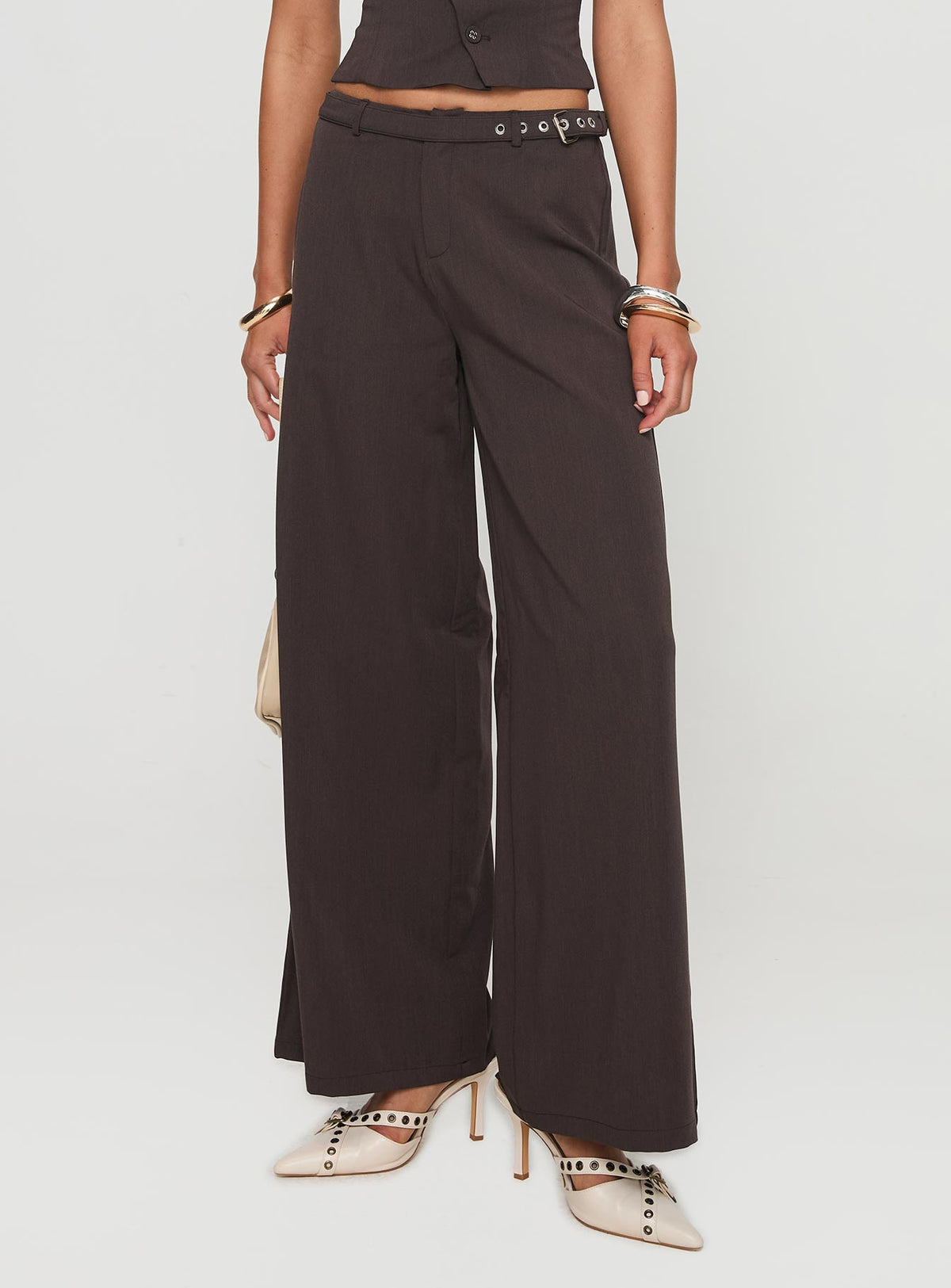 Miku Pants Brown