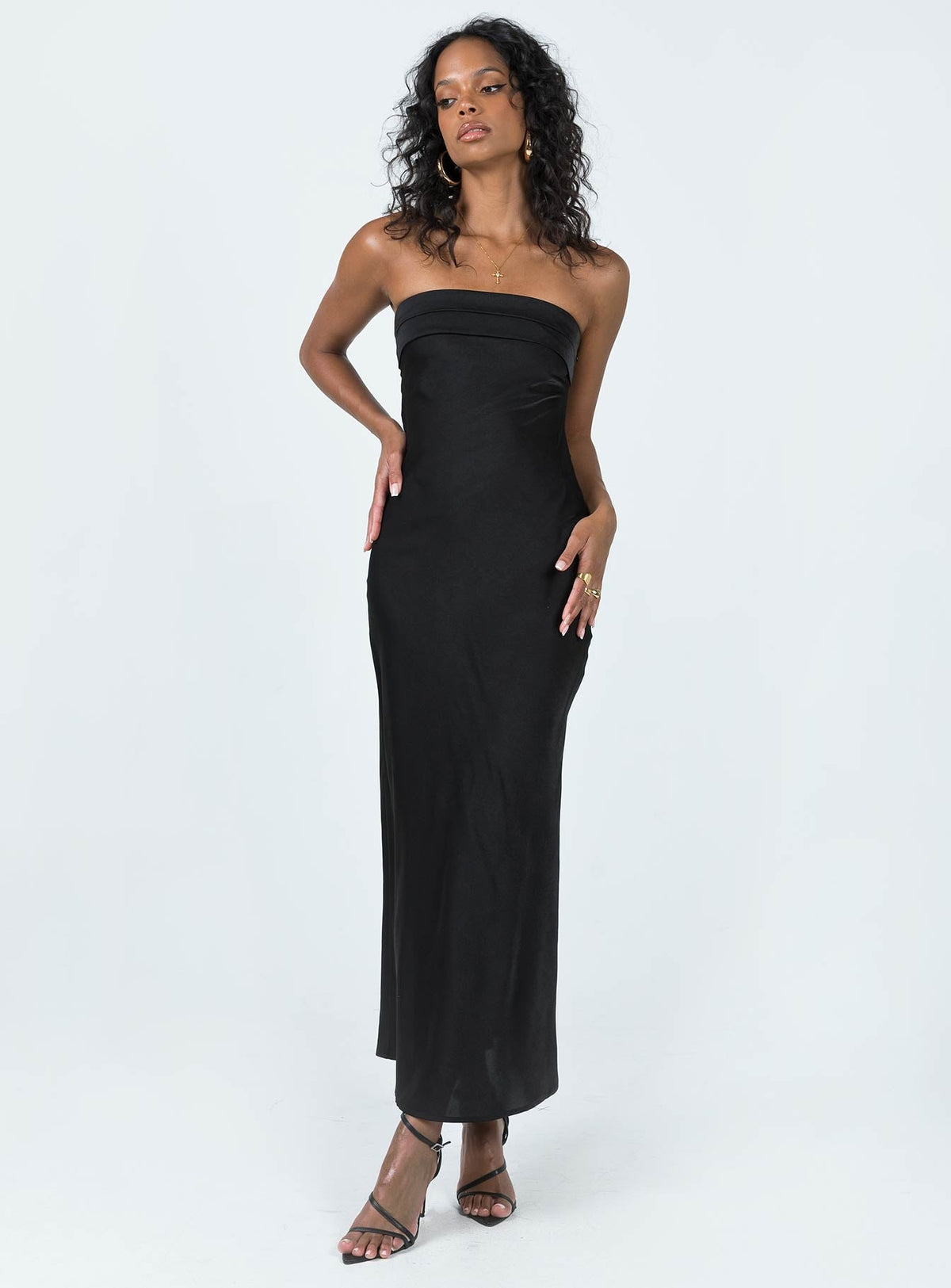 Shaun Midi Dress Black