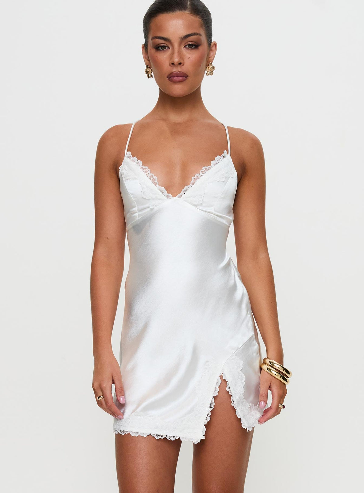 Anysa Mini Dress White