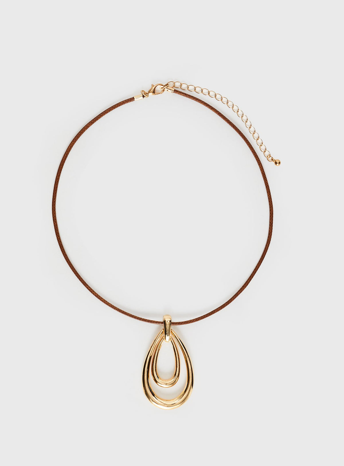 Neroli Necklace Gold / Brown