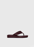 Tampa Sandals Burgundy