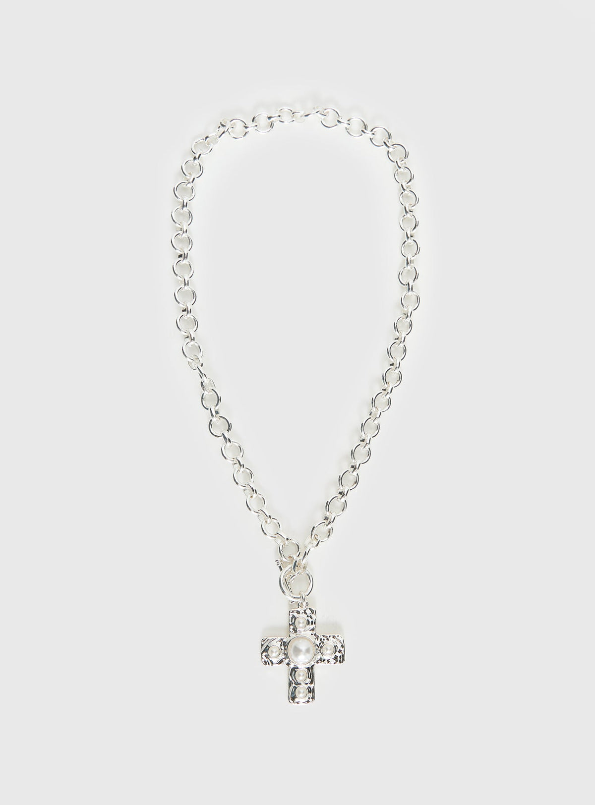 Putney Chunky Necklace Silver