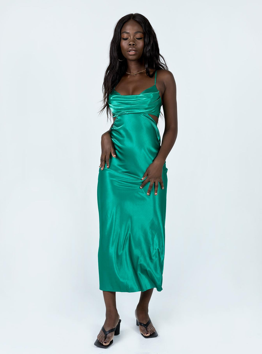 Giselle Midi Dress Green