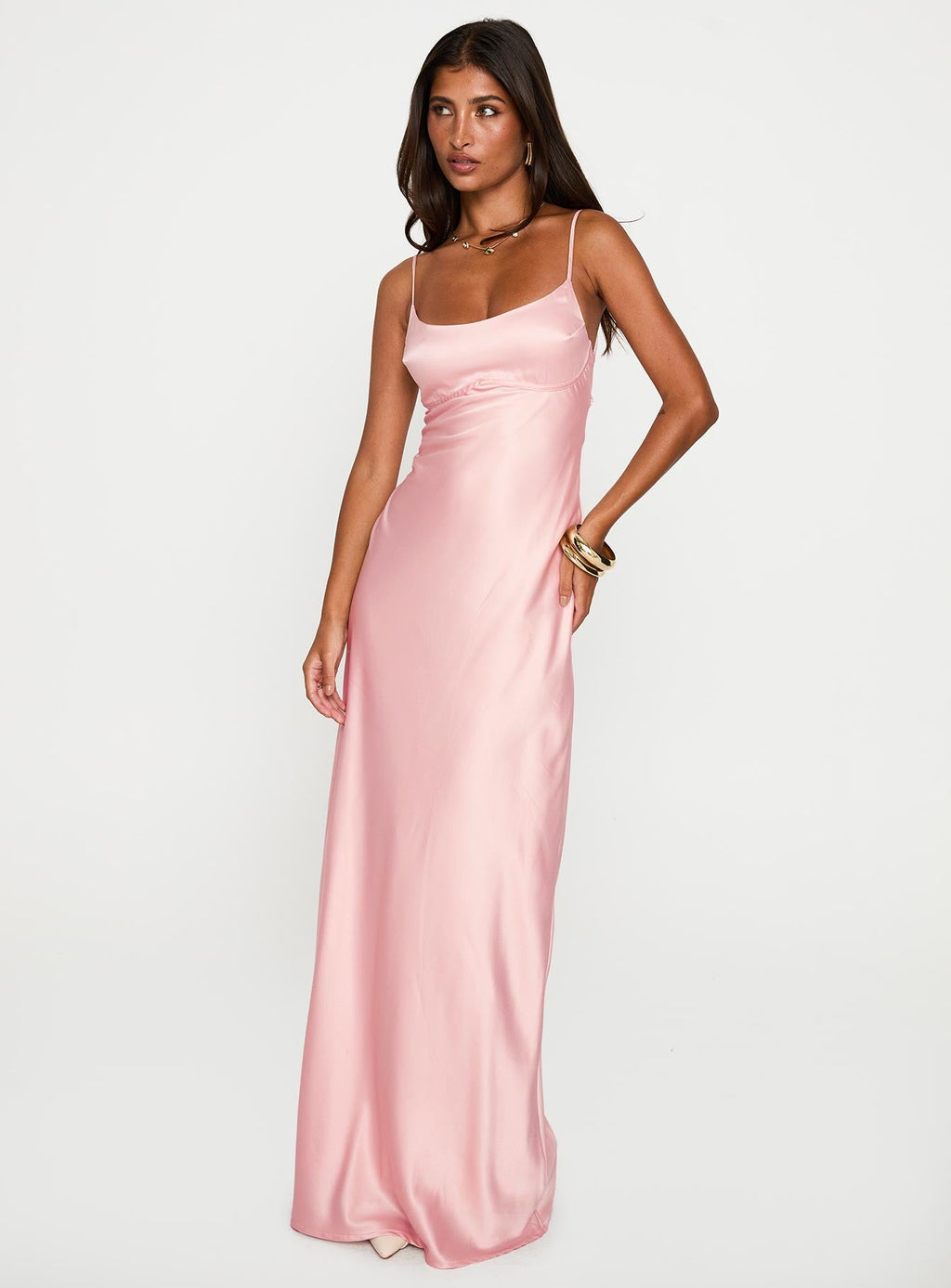 Ravia Maxi Dress Pink