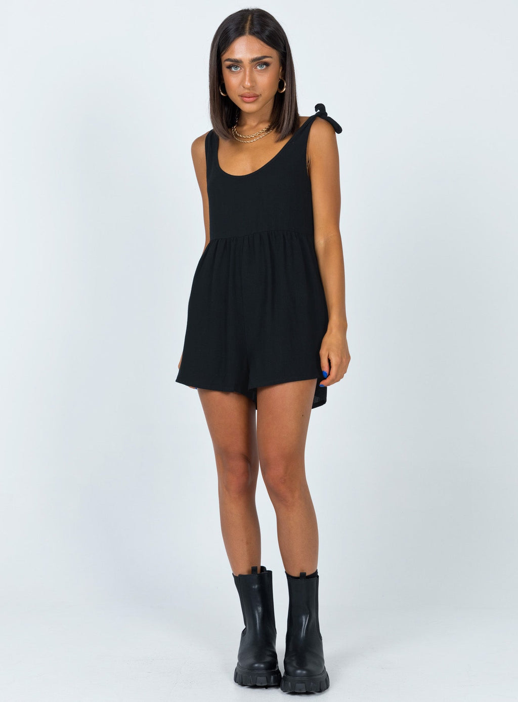 Tay Romper Black
