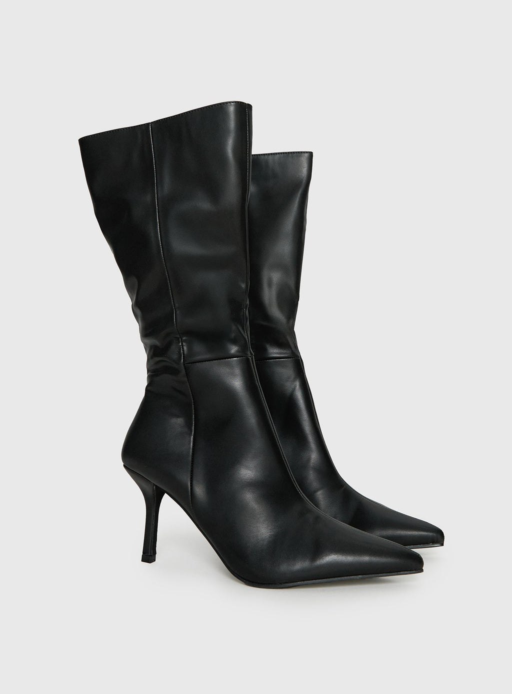 Elodiee Knee High Boots Black