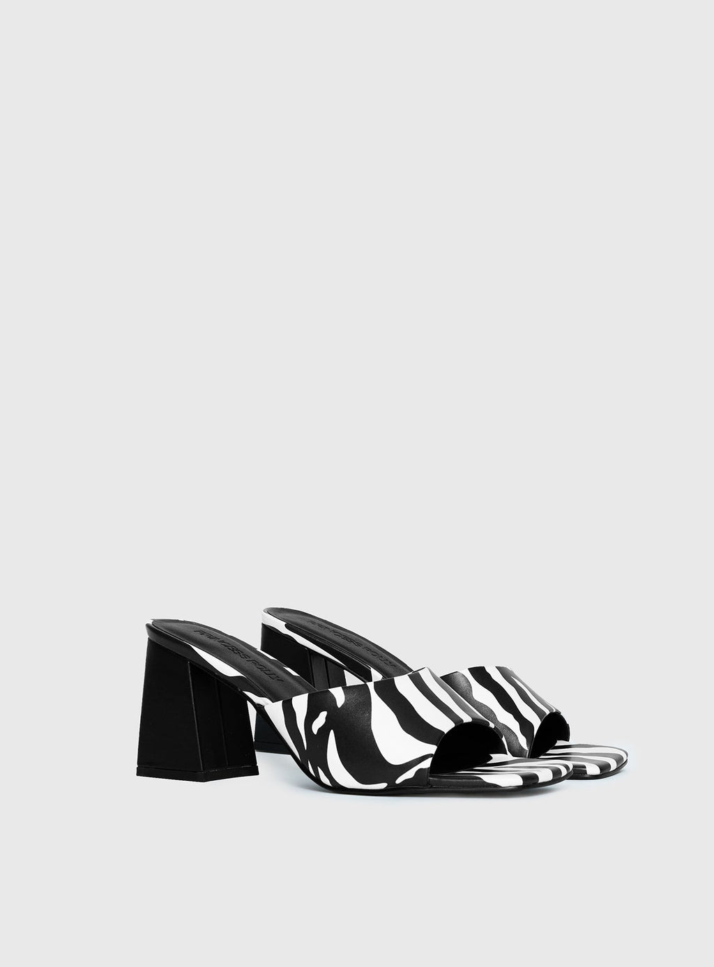 Sunset Boulevard Heels Zebra