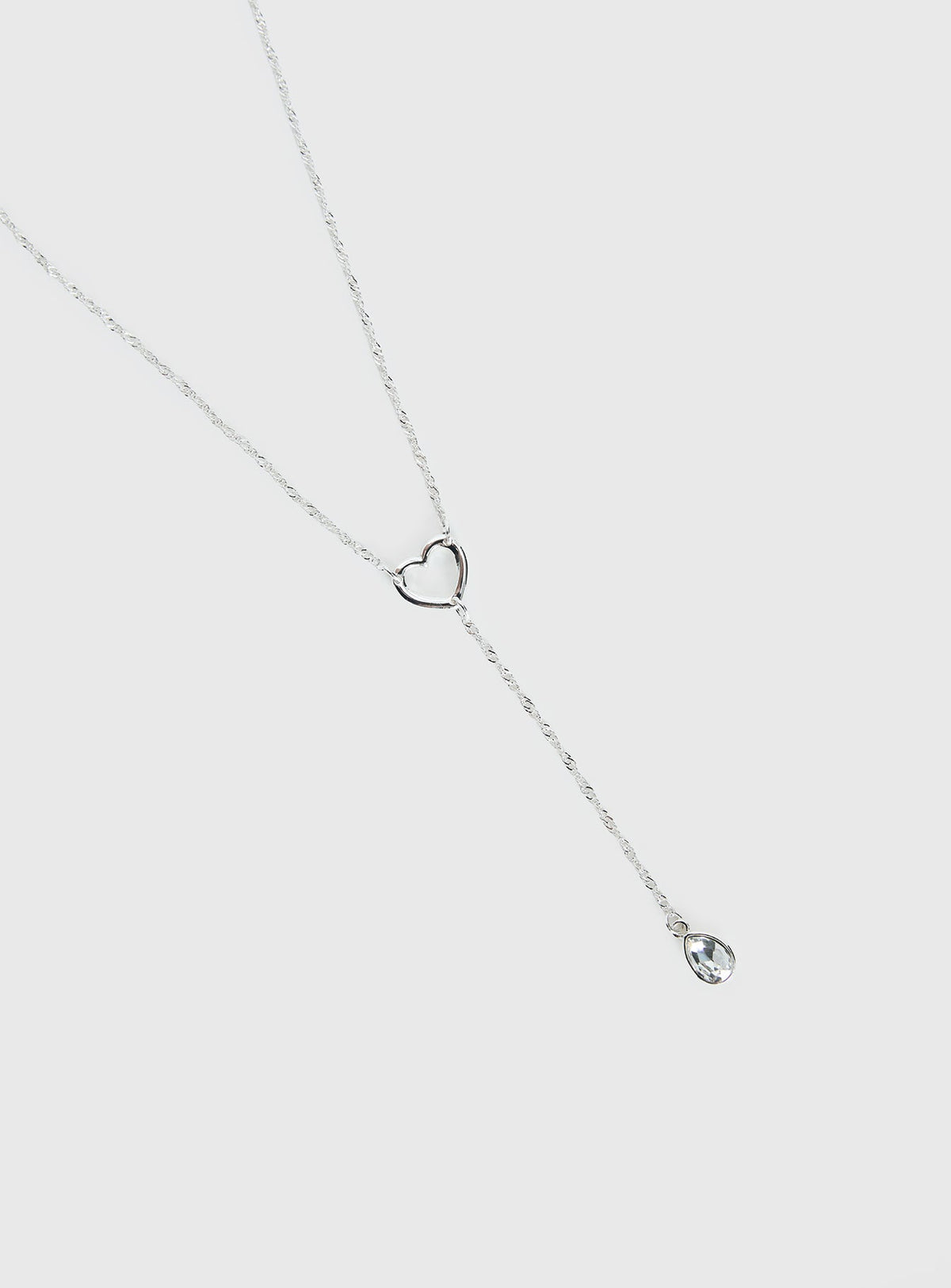 Reach Me Necklace Silver