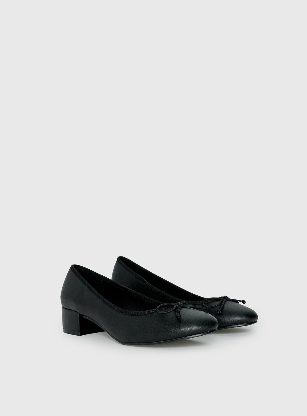 Therapy Diana Heeled Ballet Flats Black