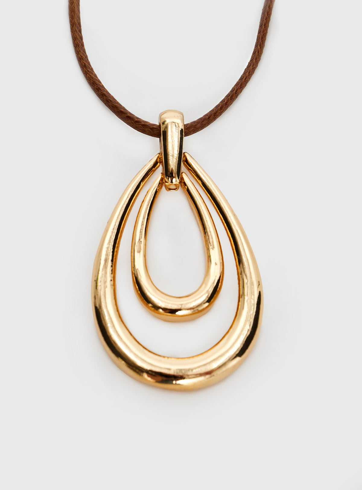Neroli Necklace Gold / Brown