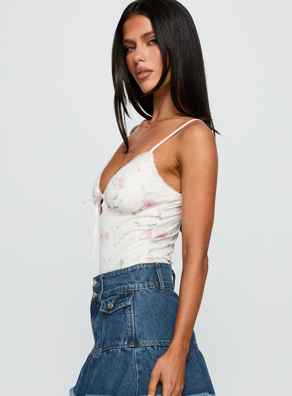 Final Fantasy Bodysuit Multi Floral