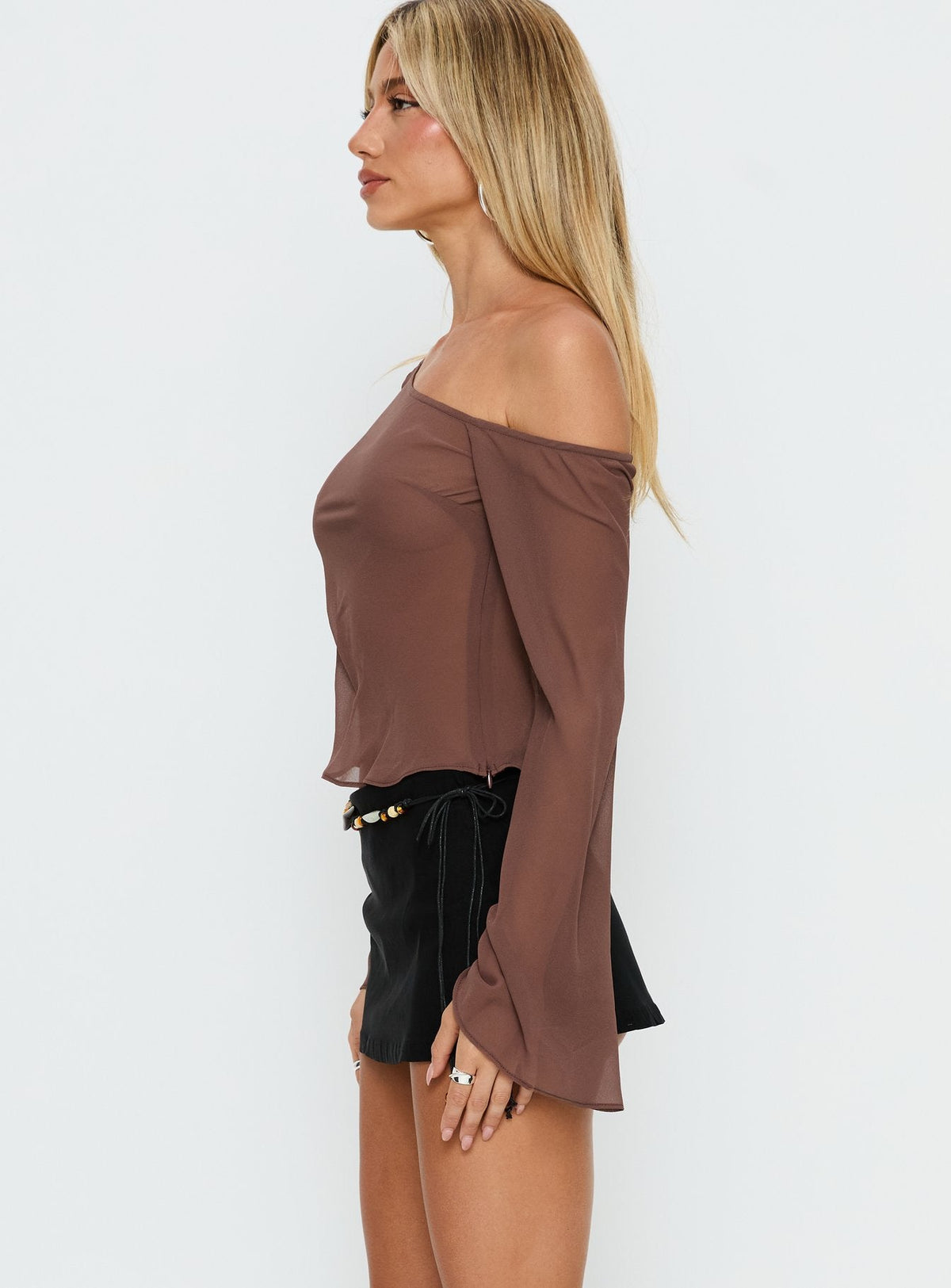 Rafaelita Beaded Skort Black