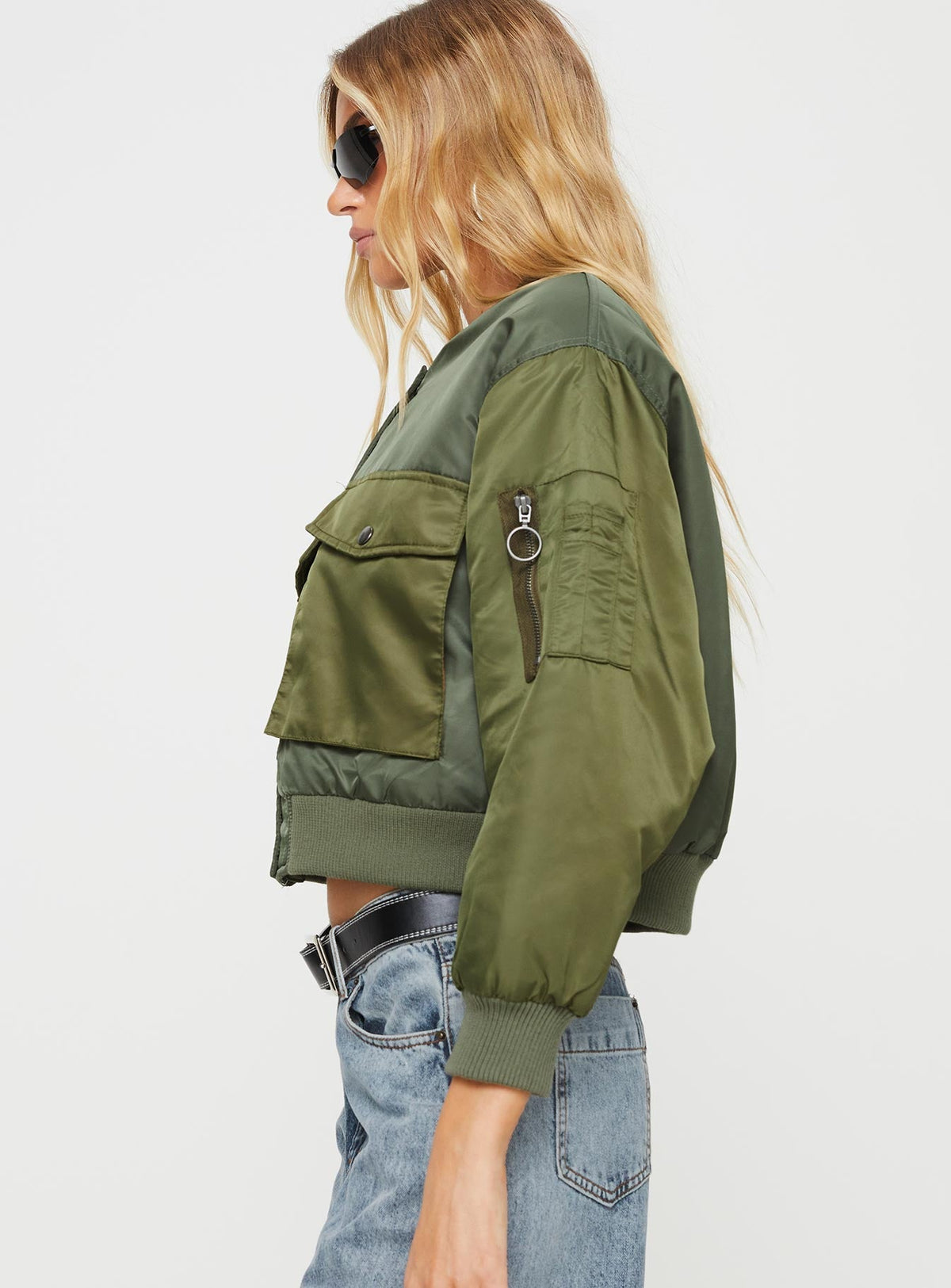 Milener Utility Bomber Jacket Olive