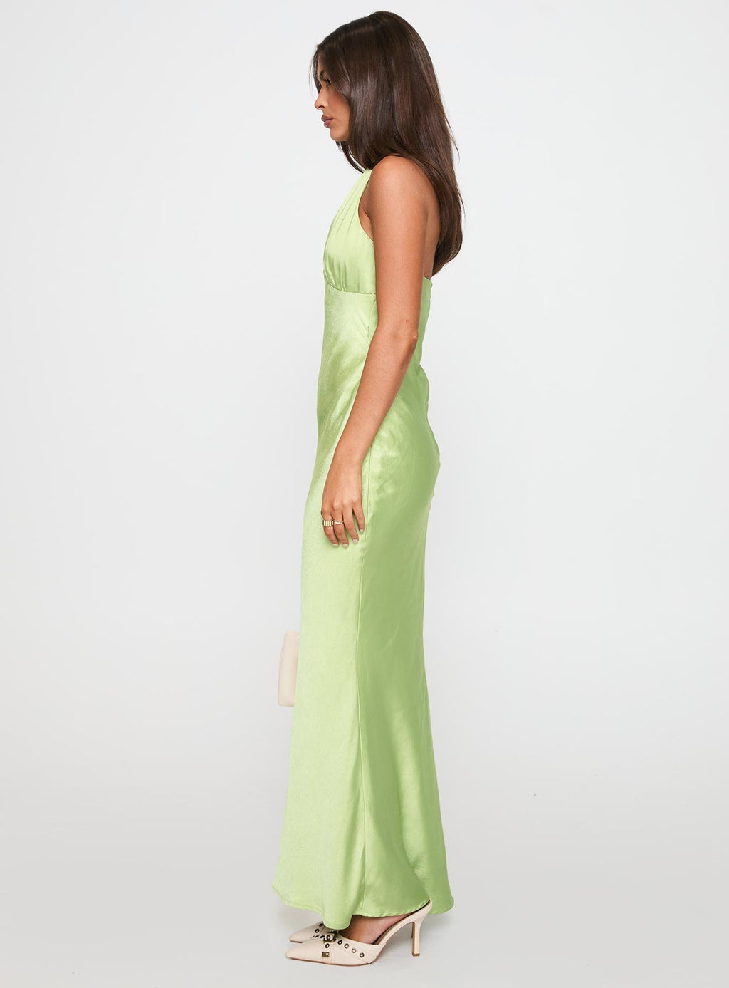 Gloriana Halter Maxi Dress Green