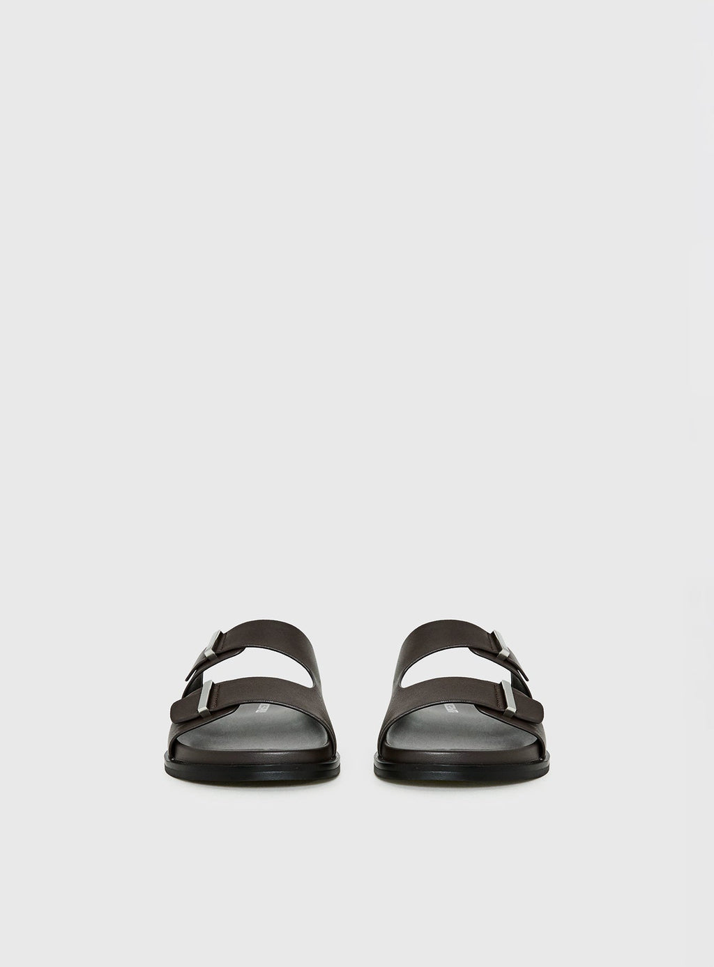 Dedication Double Strap Sandals Chocolate