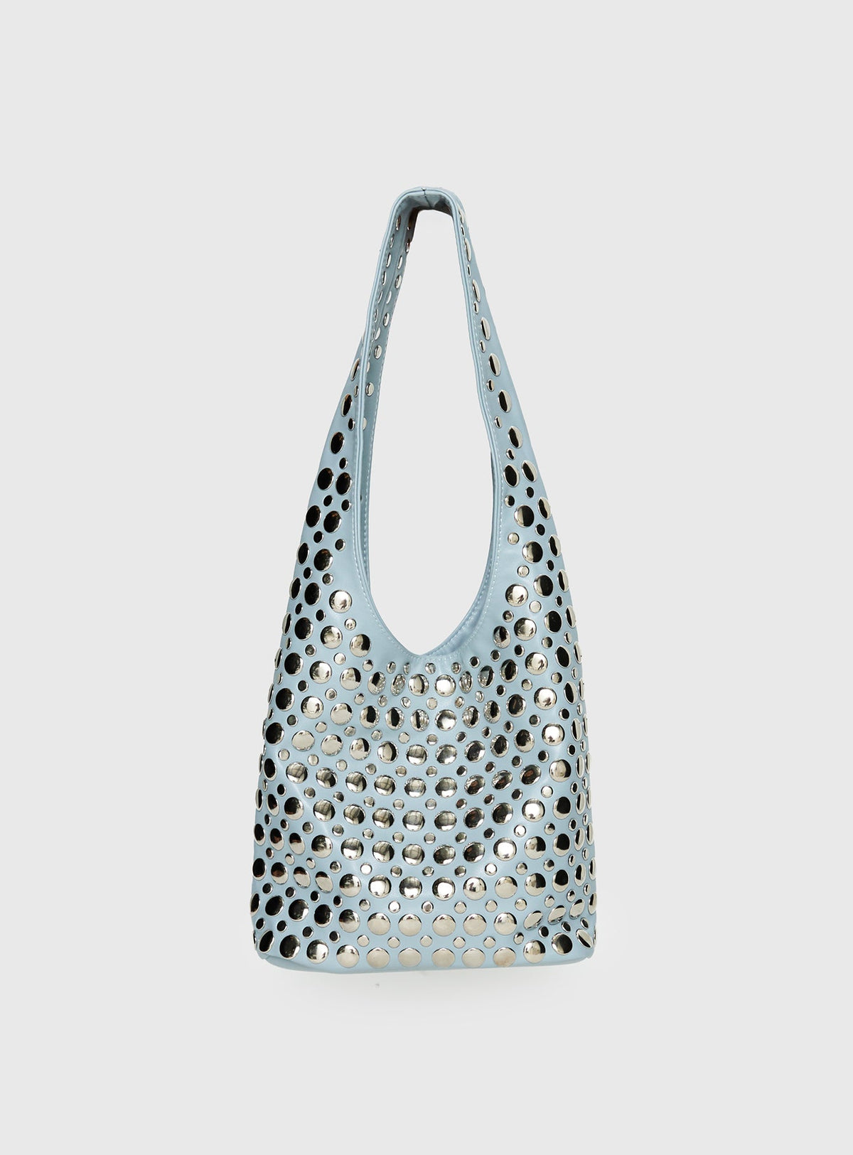 In The Crowd Shoulder Bag Blue / Silver