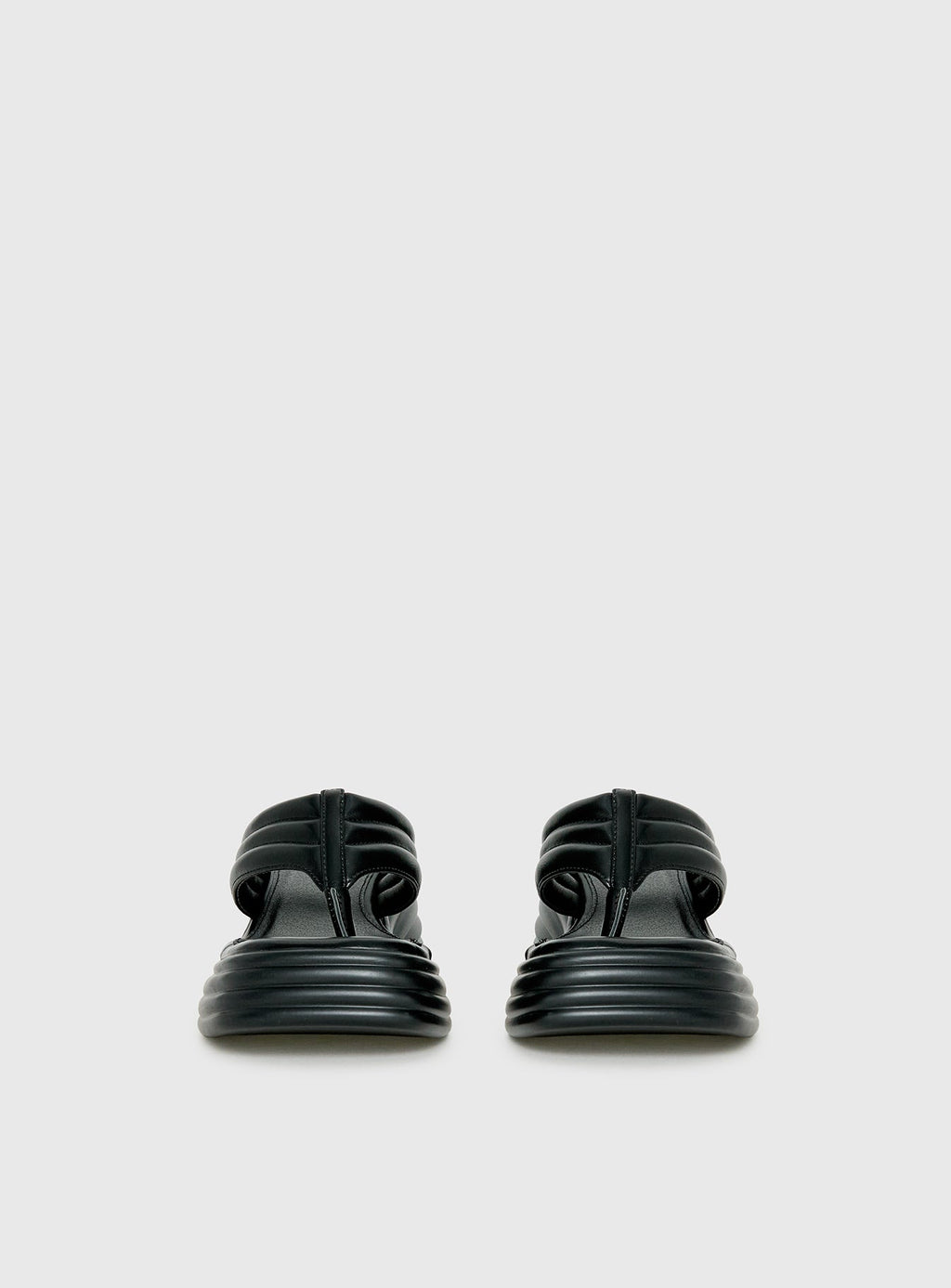 Therapy Flames Platform Sandals Black