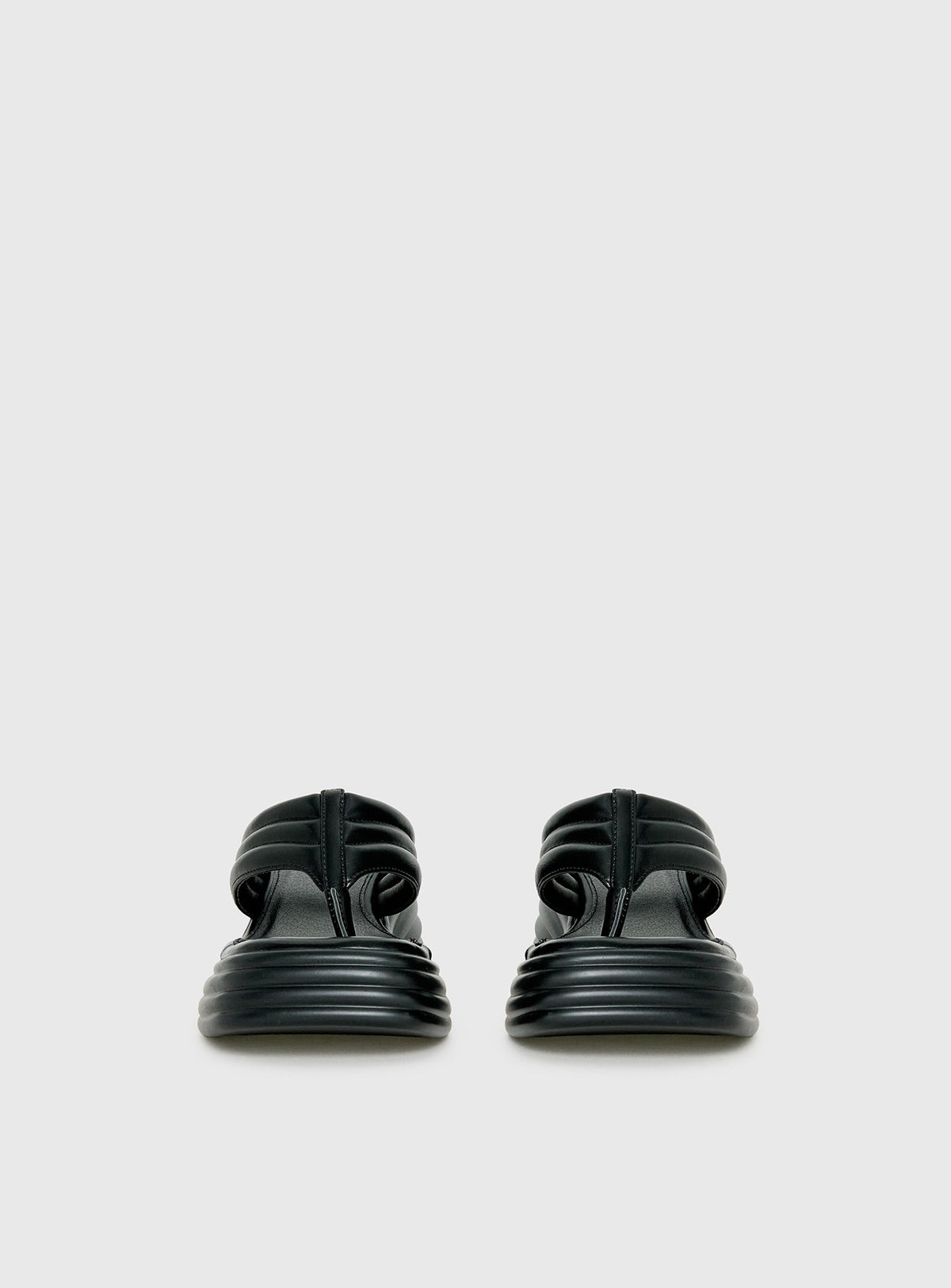 Therapy Flames Platform Sandals Black