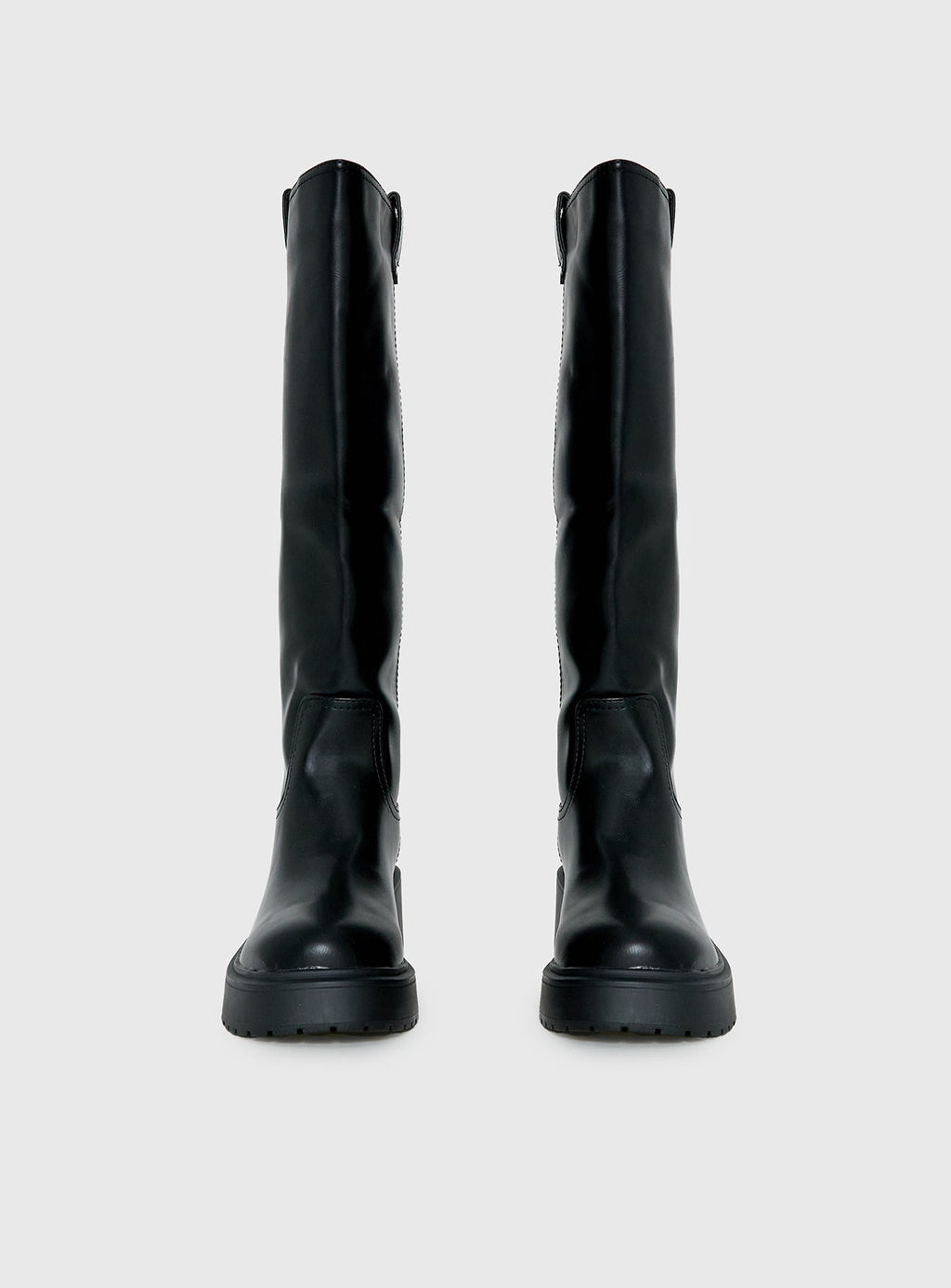 Lucia Knee High Boots Black