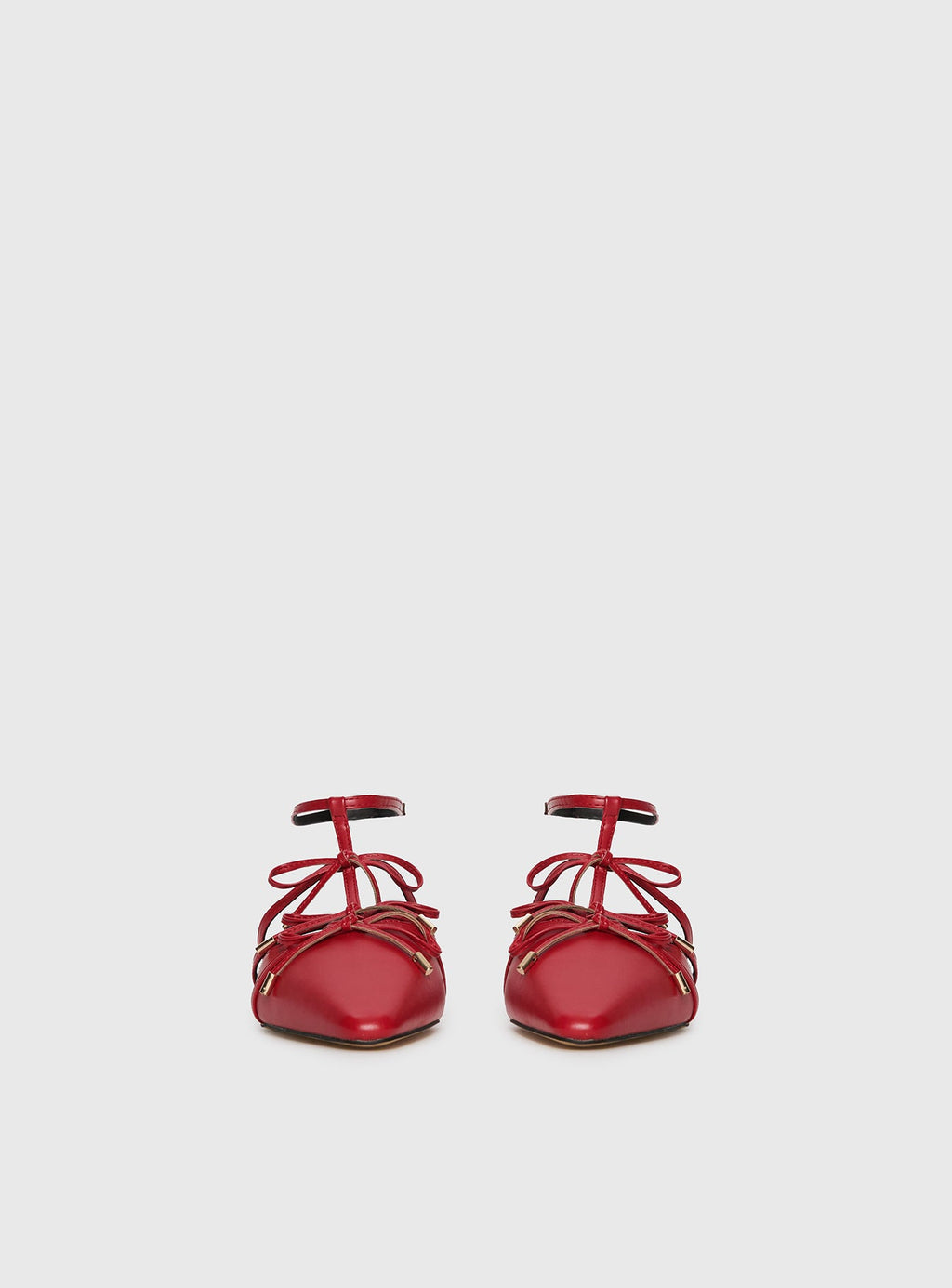 Ballet Club Flats Red