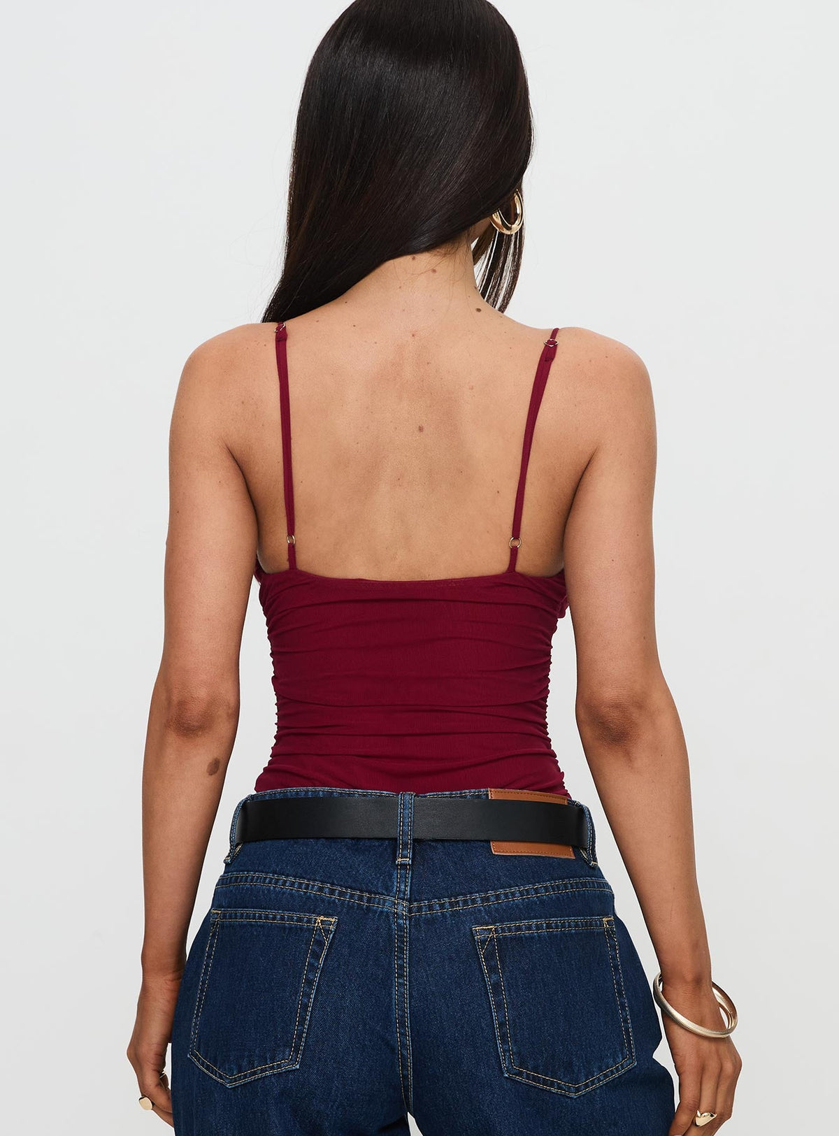 Merril Bodysuit Maroon
