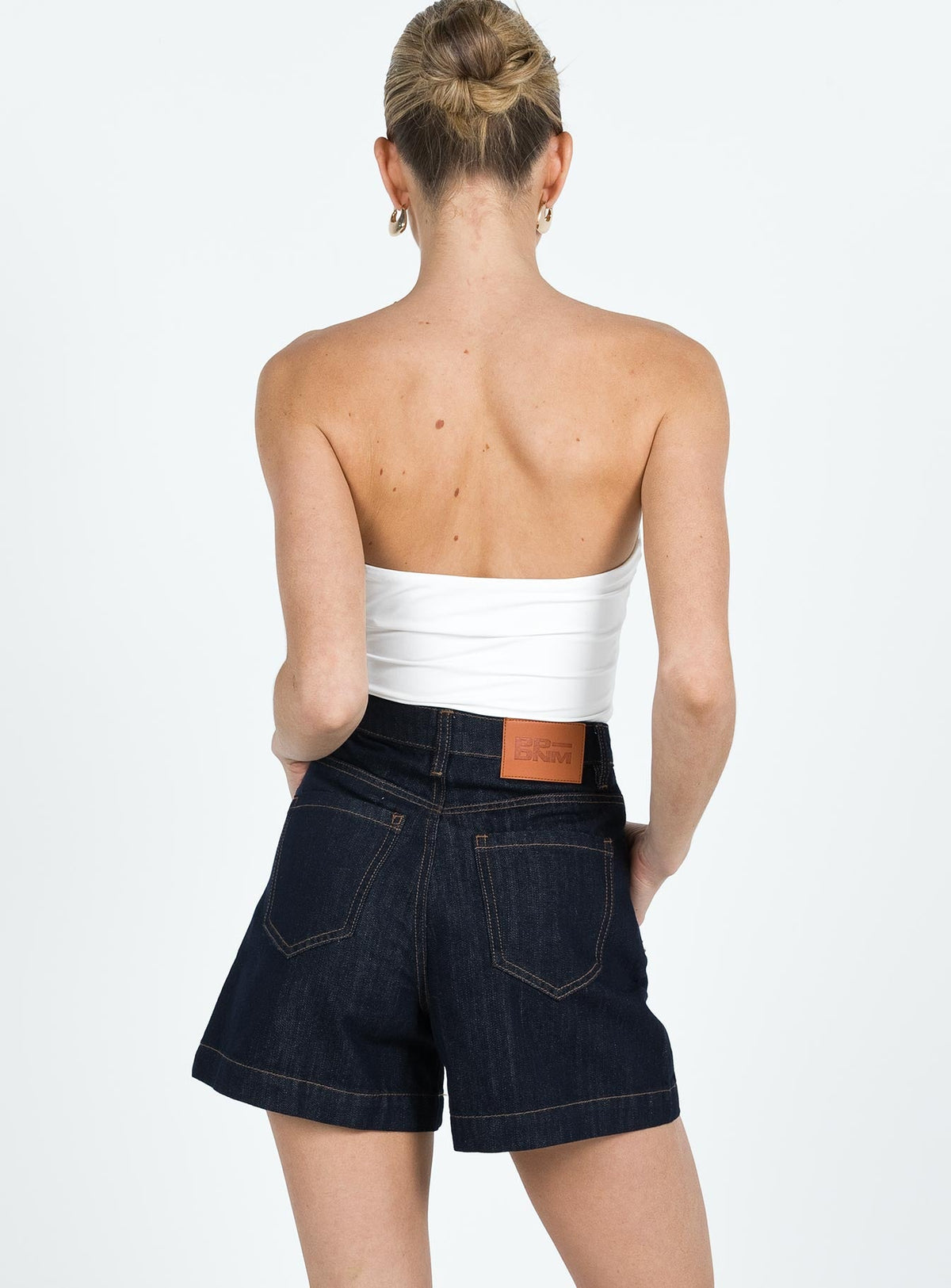 Whitaker Shorts Dark Denim