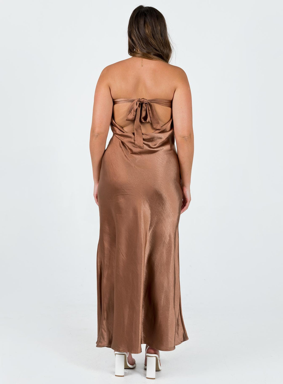 Haley Maxi Dress Brown