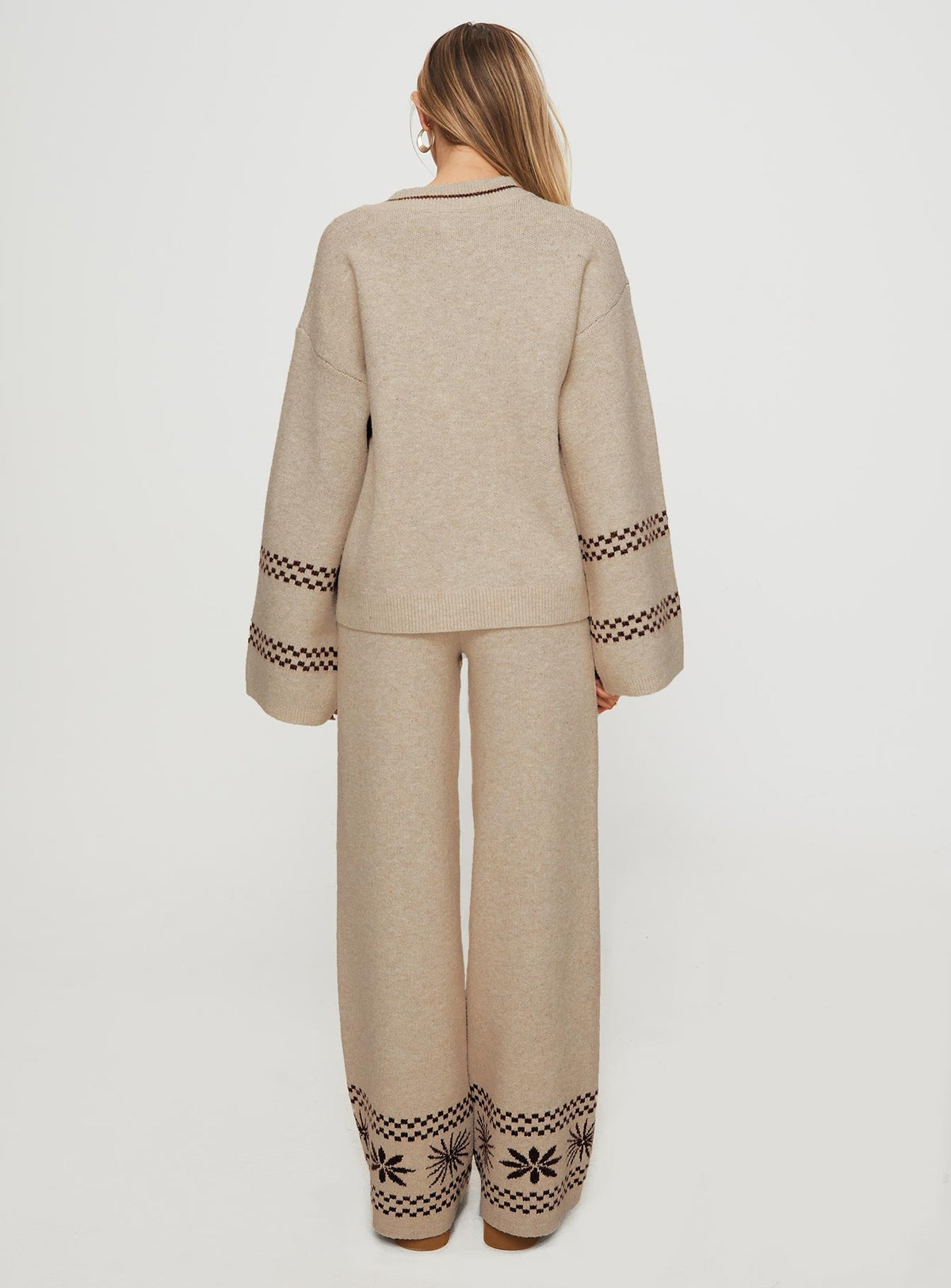 Anok Star Pants Brown / Cream
