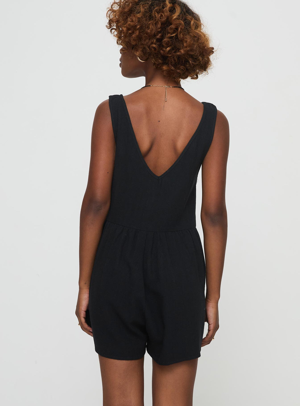 Mackellar Romper Black