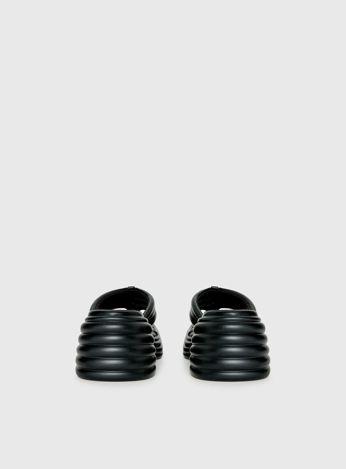 Therapy Flames Platform Sandals Black