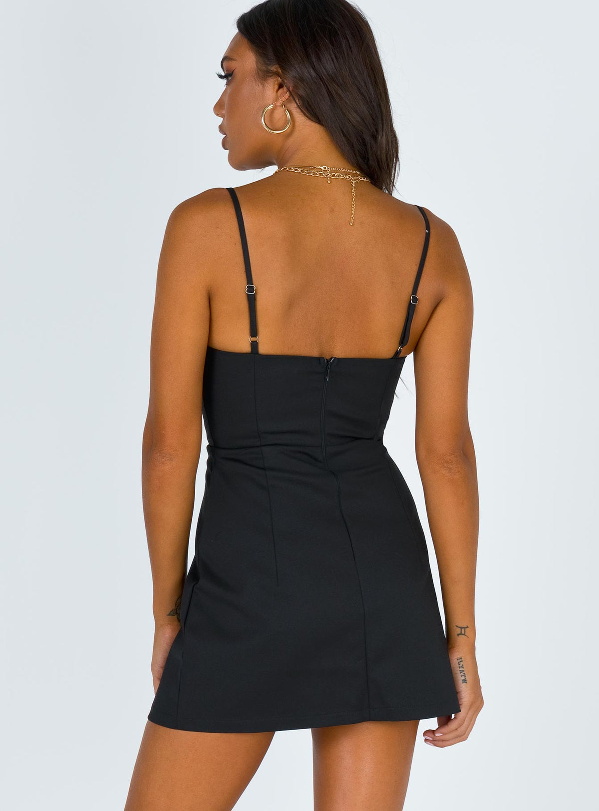 Novella Mini Dress Black