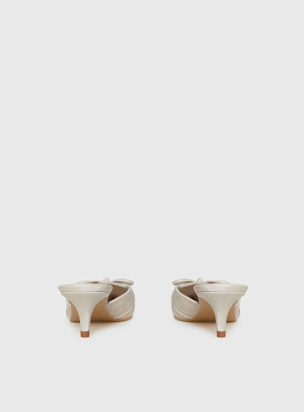 Unrivaled Pointed Toe Faux Suede Heels Beige