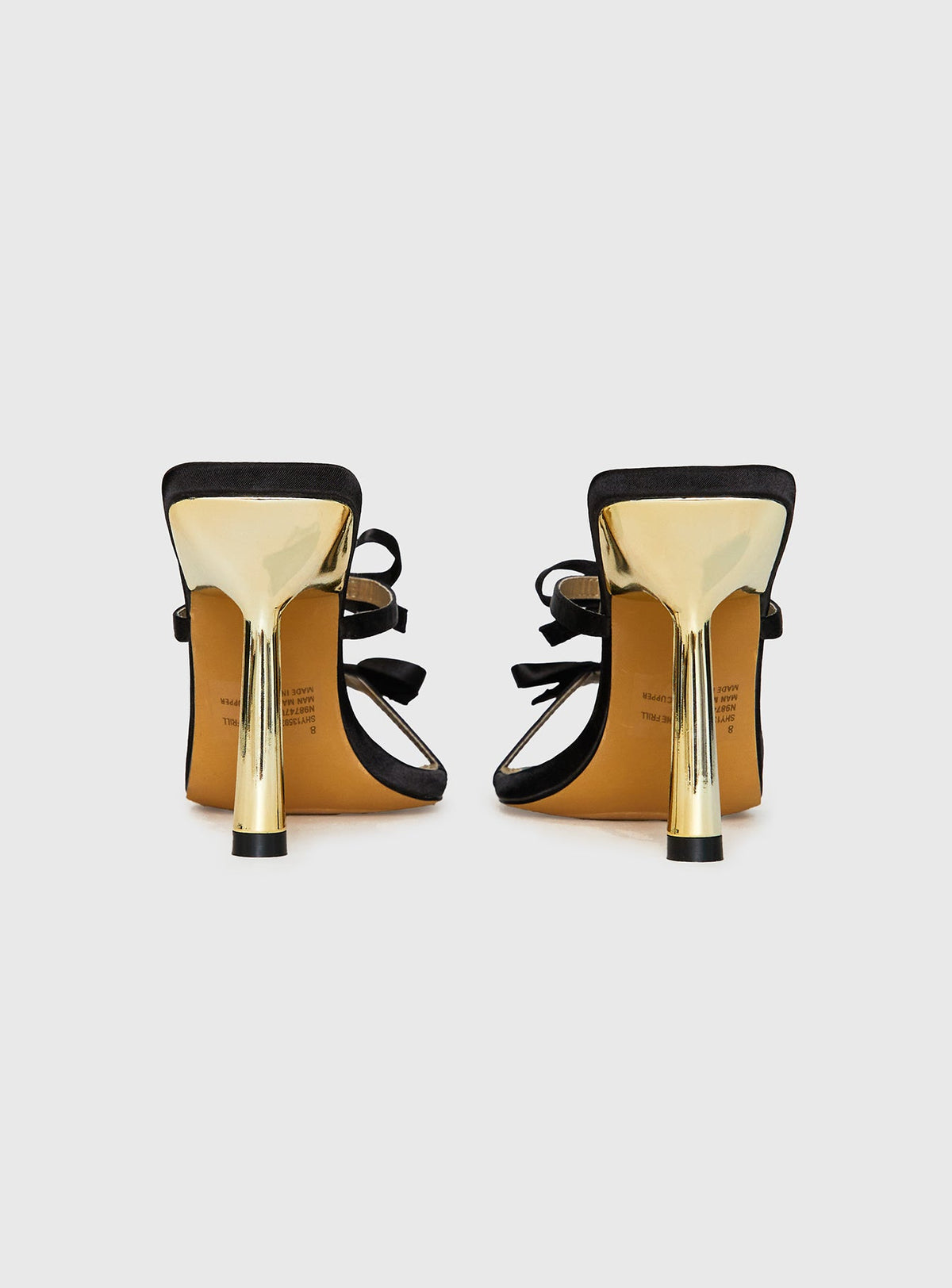 All The Frill Heels Black
