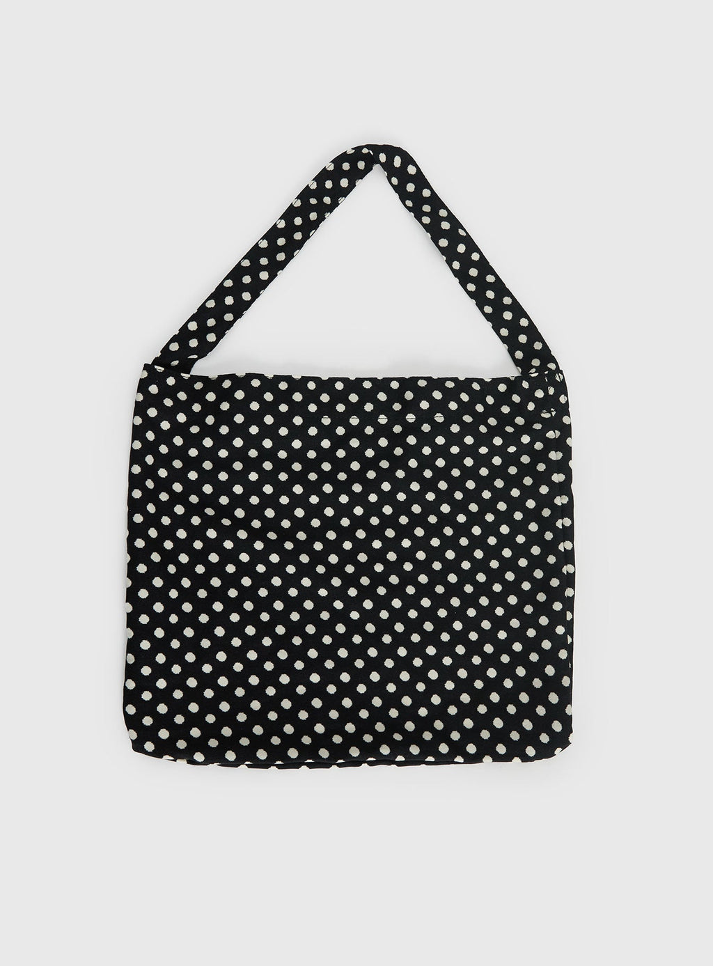 Tempting Tote Bag Black Polka