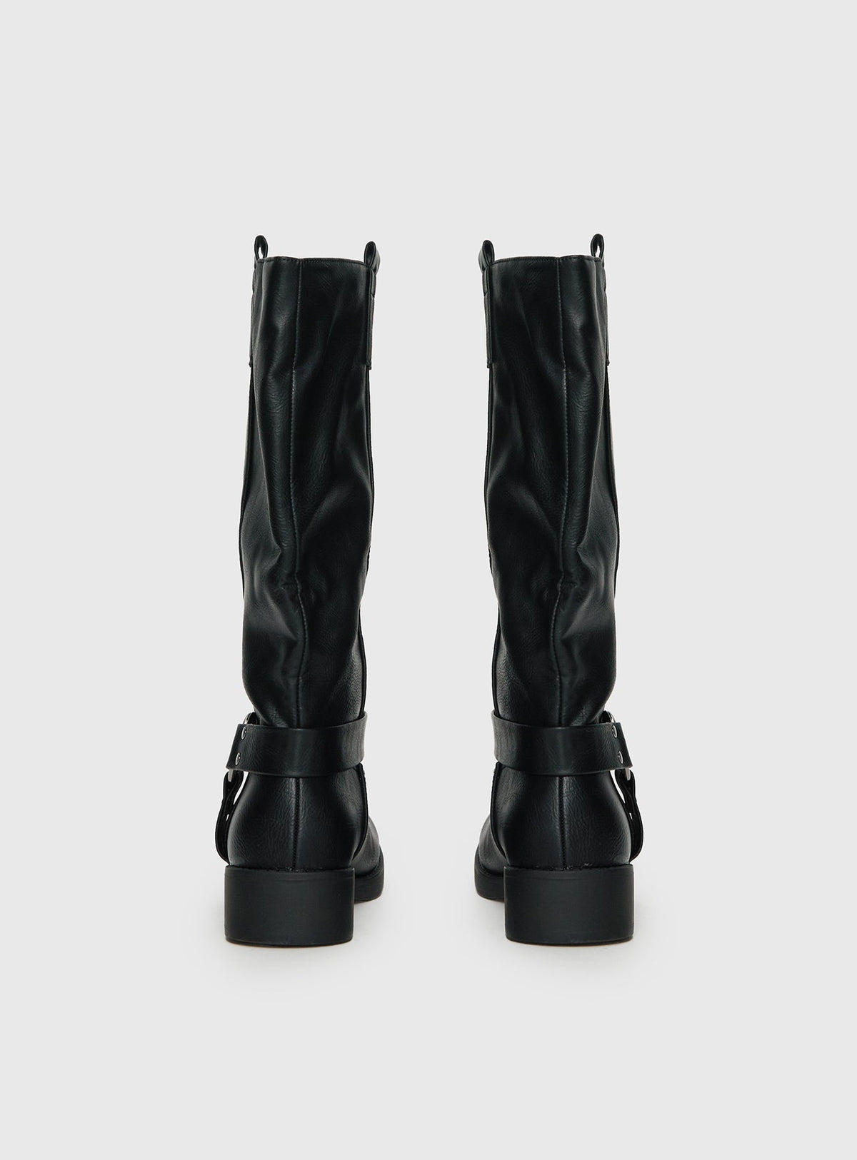 Wrecked Western Boots Black