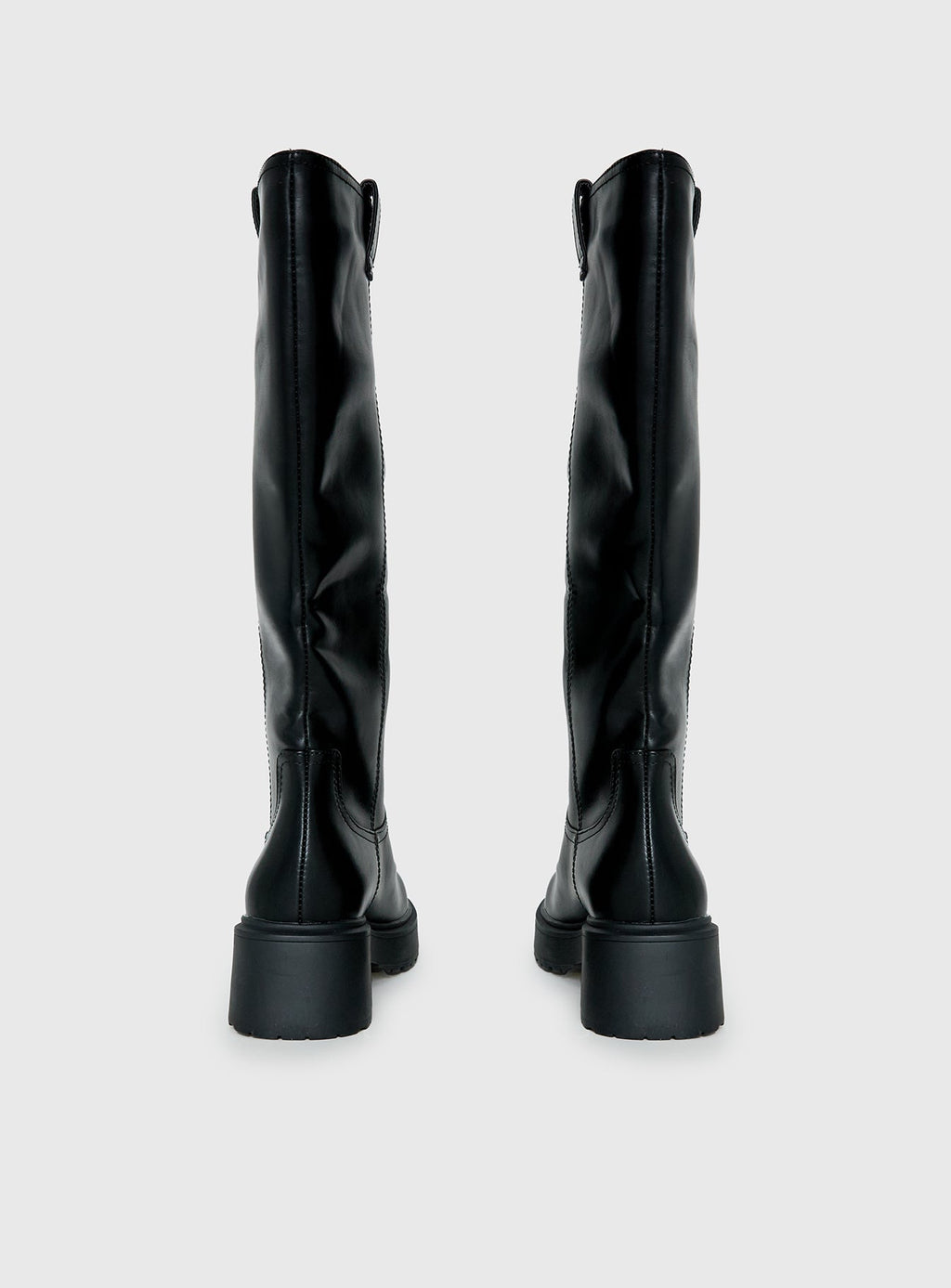 Lucia Knee High Boots Black