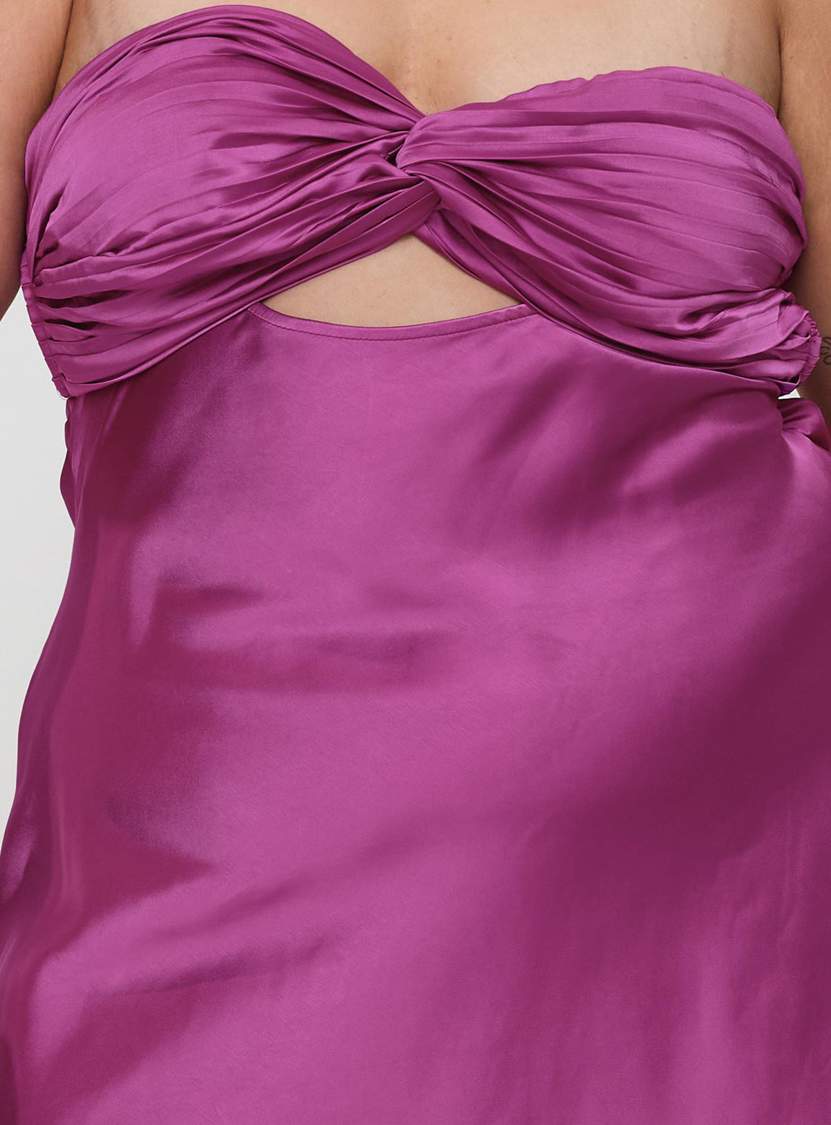 Faviola Mini Dress Purple Curve