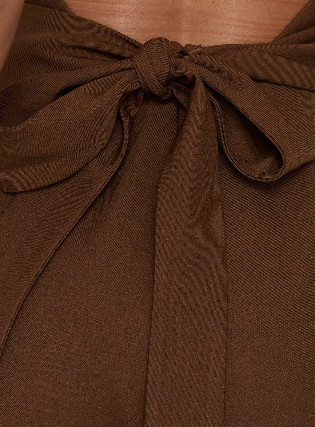 Dolana Halter Romper Chocolate