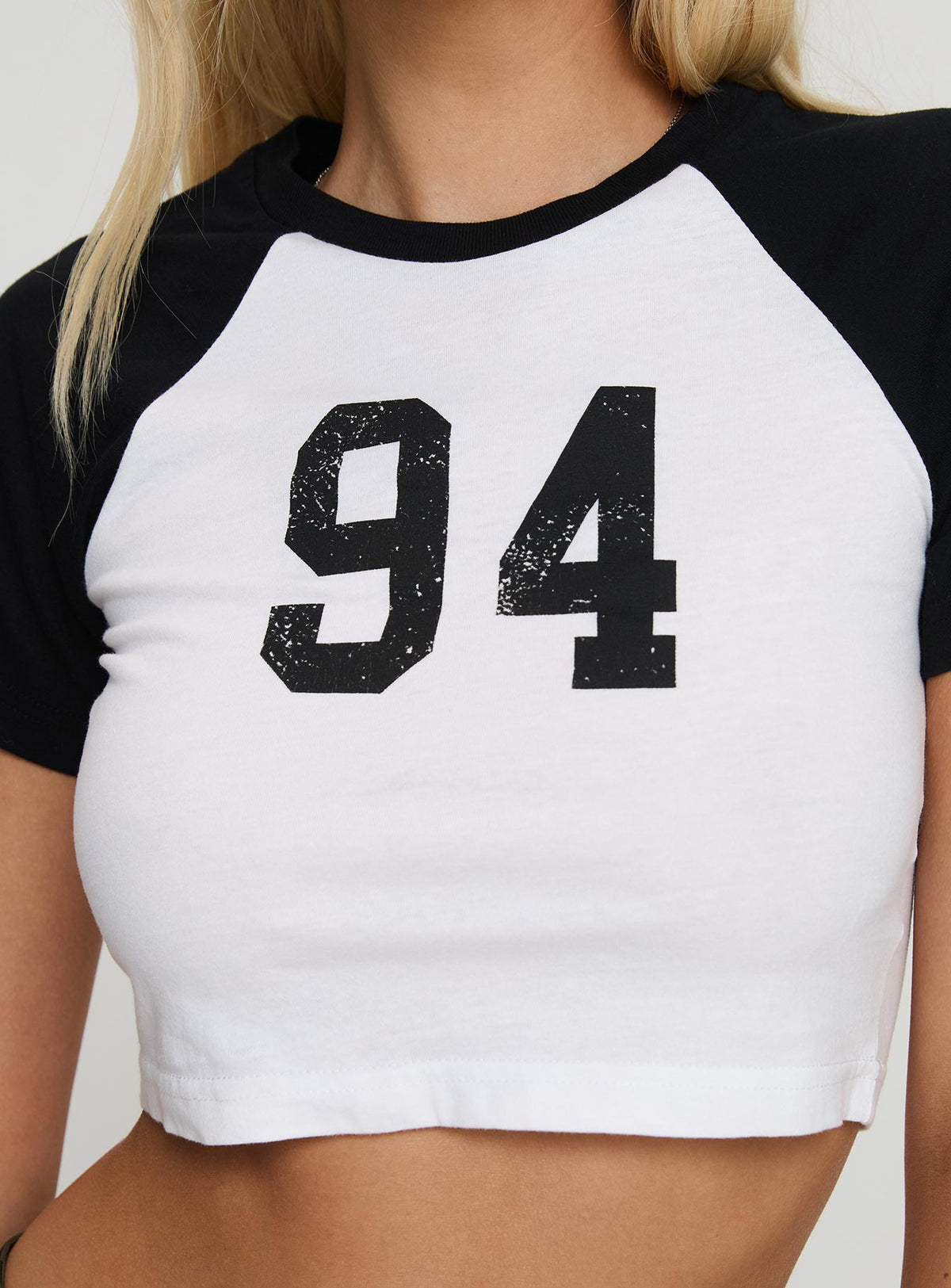 Lucky Number Top White
