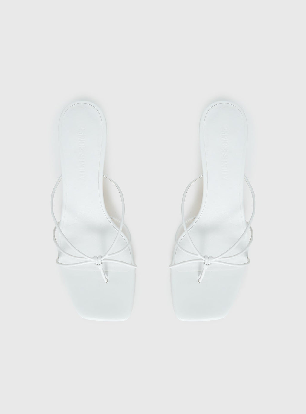 Avedon Heels White