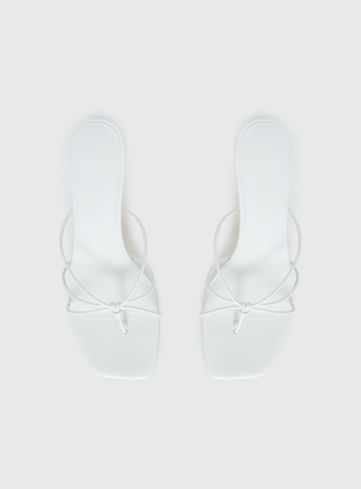 Avedon Heels White