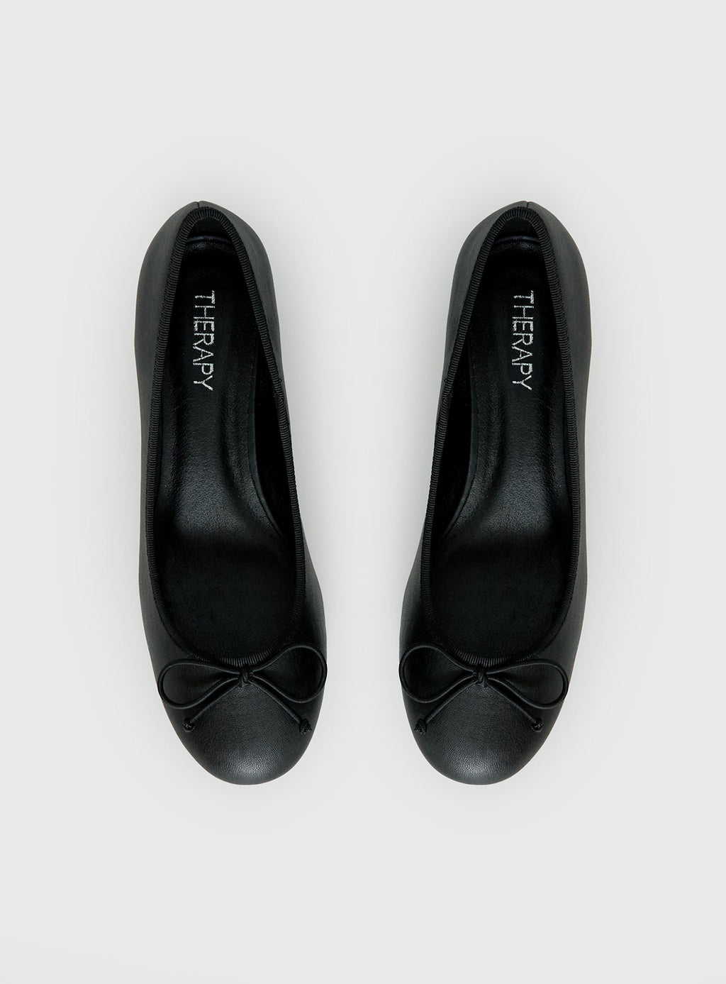 Therapy Diana Heeled Ballet Flats Black