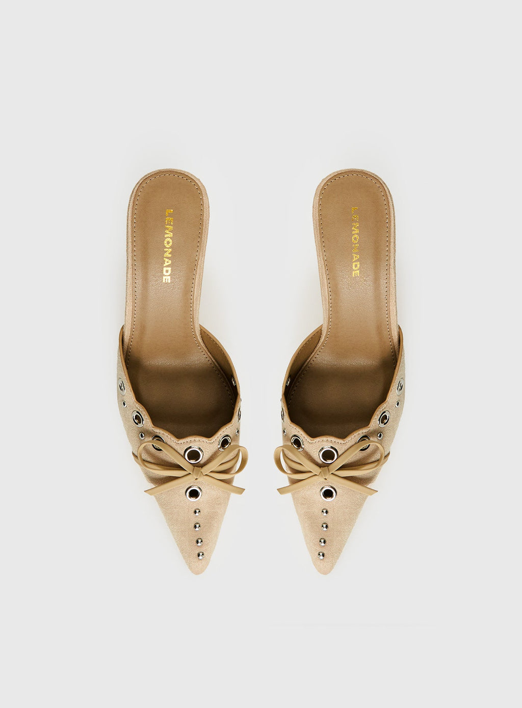Charisma Pointed Toe Heels Taupe
