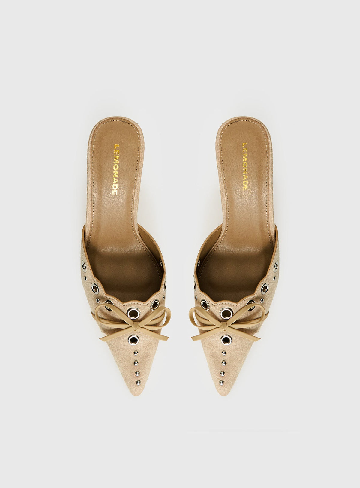 Charisma Pointed Toe Heels Taupe