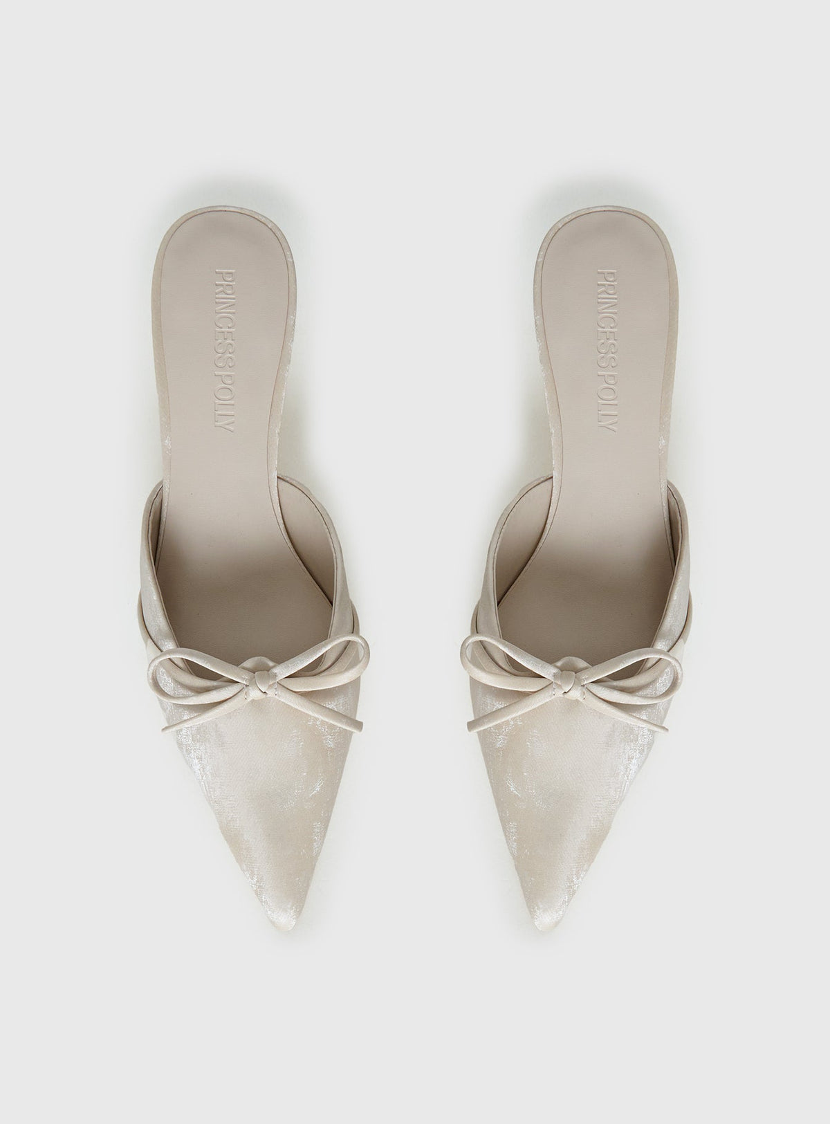 Unrivaled Pointed Toe Faux Suede Heels Beige