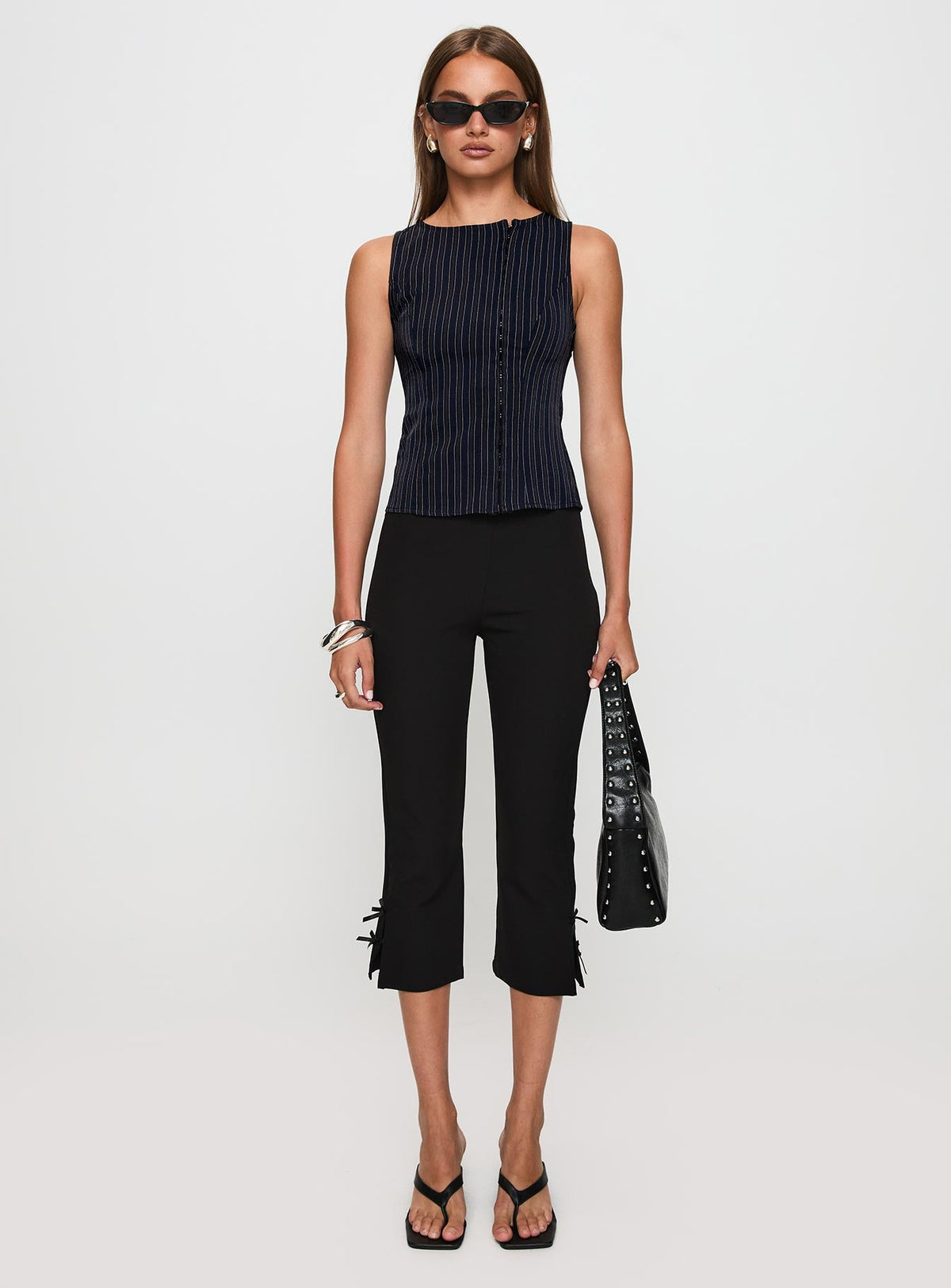 Running Wild Top Blue Stripe