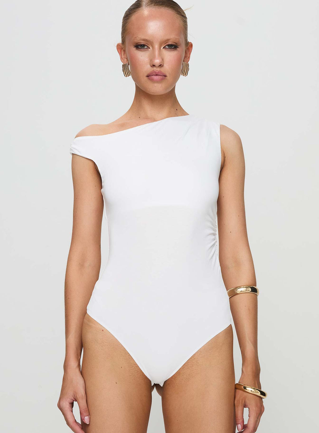 Miyako Bodysuit White